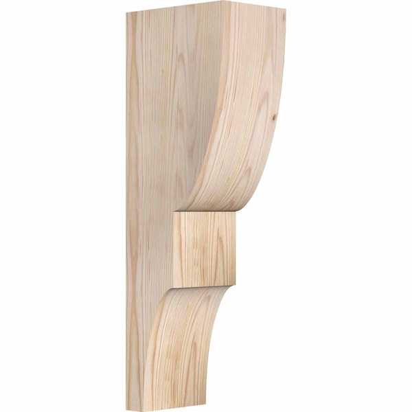 Ekena Millwork Ridgewood Smooth Corbel, Douglas Fir, 5 1/2"W x 8"D x 24"H COR06X08X24RID00SDF - main